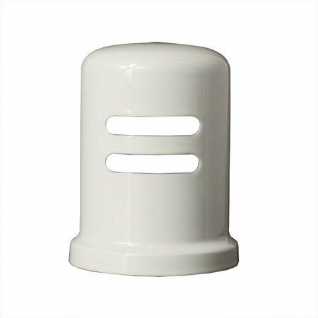 THRIFCO PLUMBING Kitchen Dishwasher Air Gap Cap, Flanged, White Finish Brass 4405703